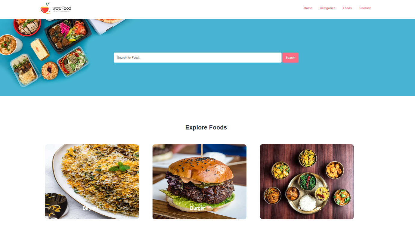 Food Website