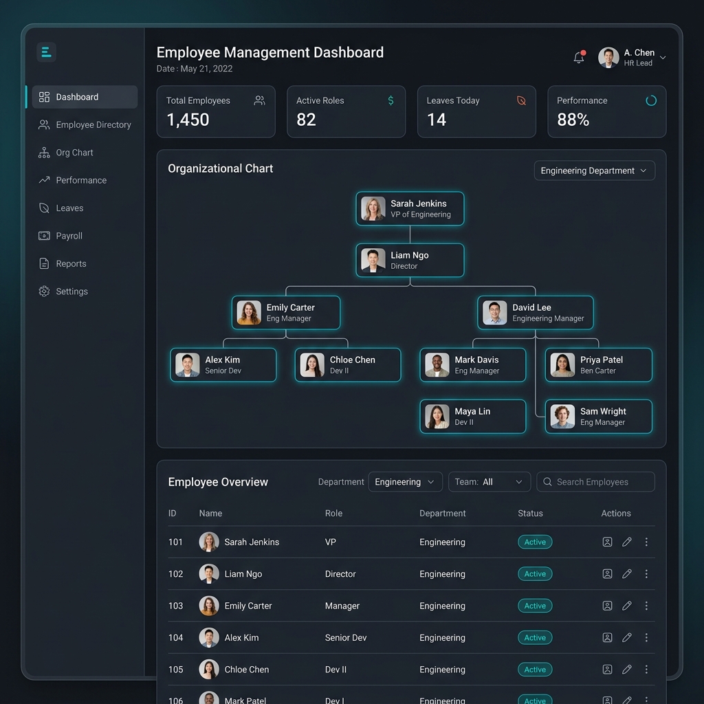 Modular HRMS Infrastructure